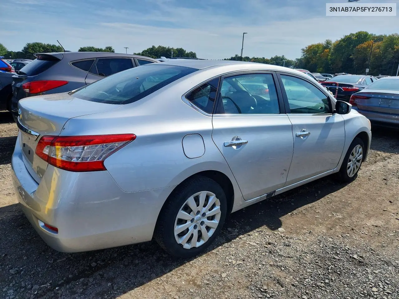 2015 NISSAN SENTRA VIN 3N1AB7AP5FY276713 — фото 3
