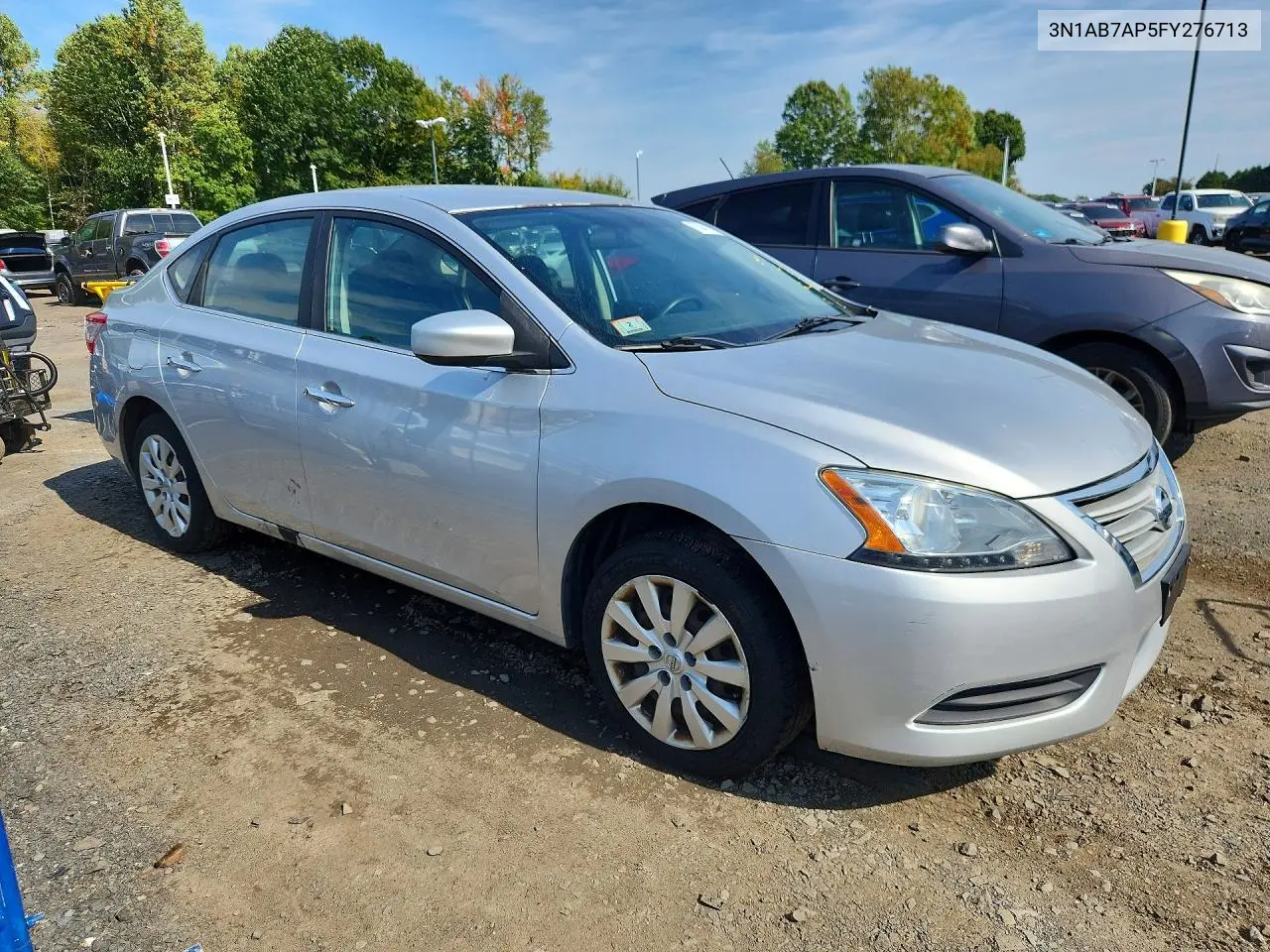 2015 NISSAN SENTRA VIN 3N1AB7AP5FY276713 — фото 4