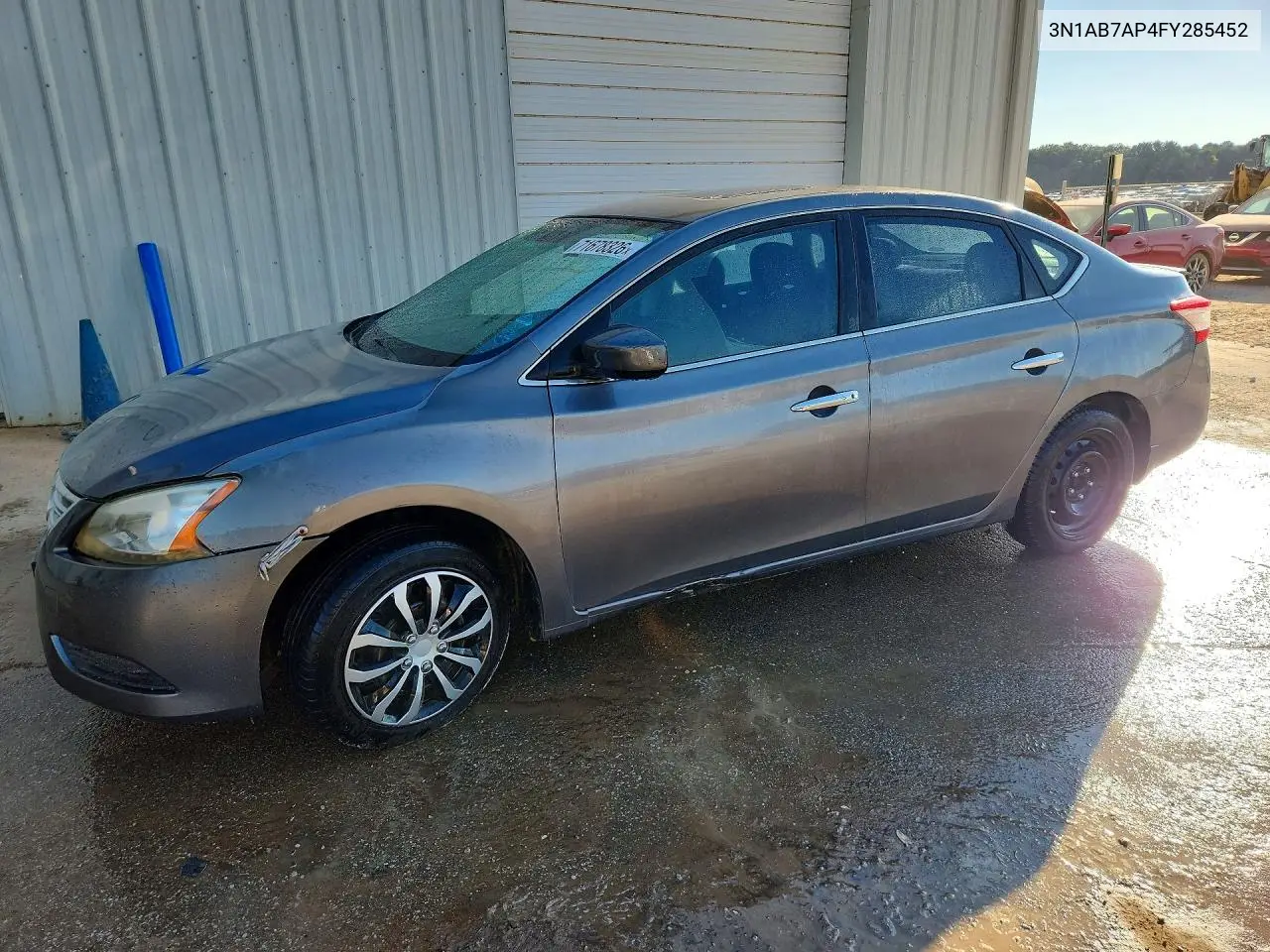 NISSAN SENTRA 2015, VIN 3N1AB7AP4FY285452