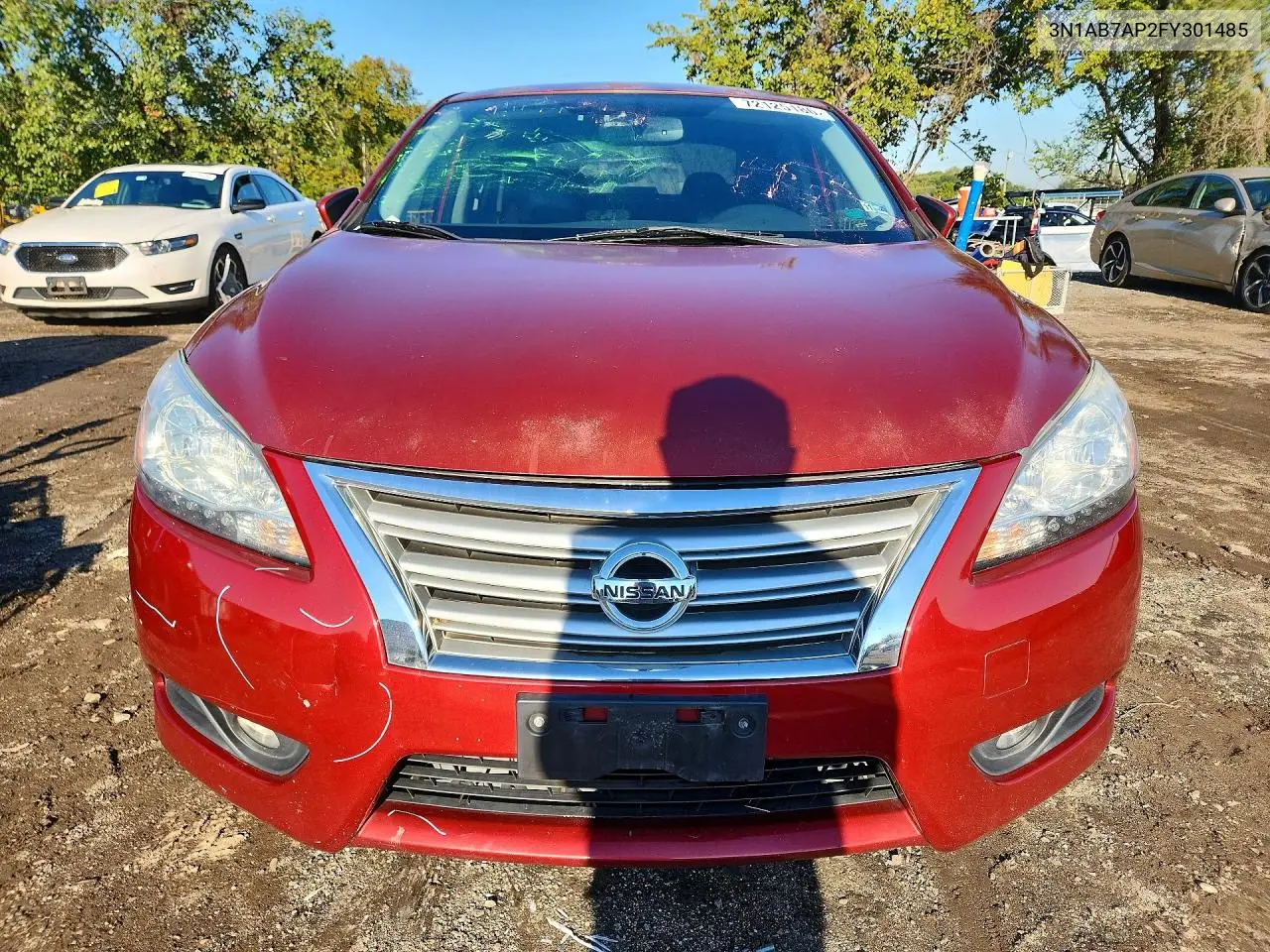 2015 NISSAN SENTRA VIN 3N1AB7AP2FY301485 — фото 5