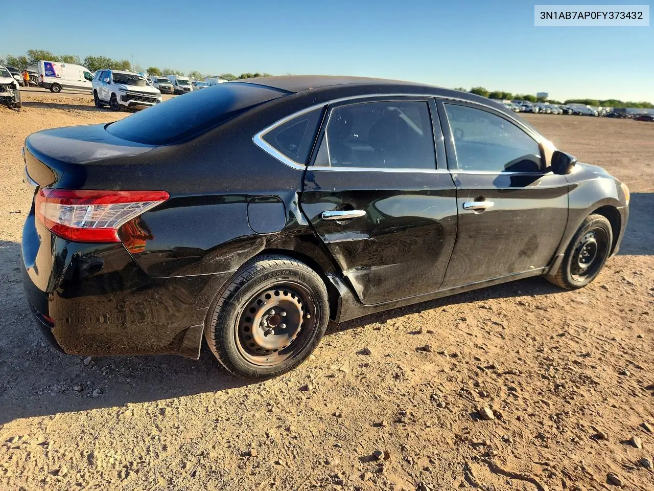 2015 NISSAN SENTRA VIN 3N1AB7AP0FY373432 — фото 3