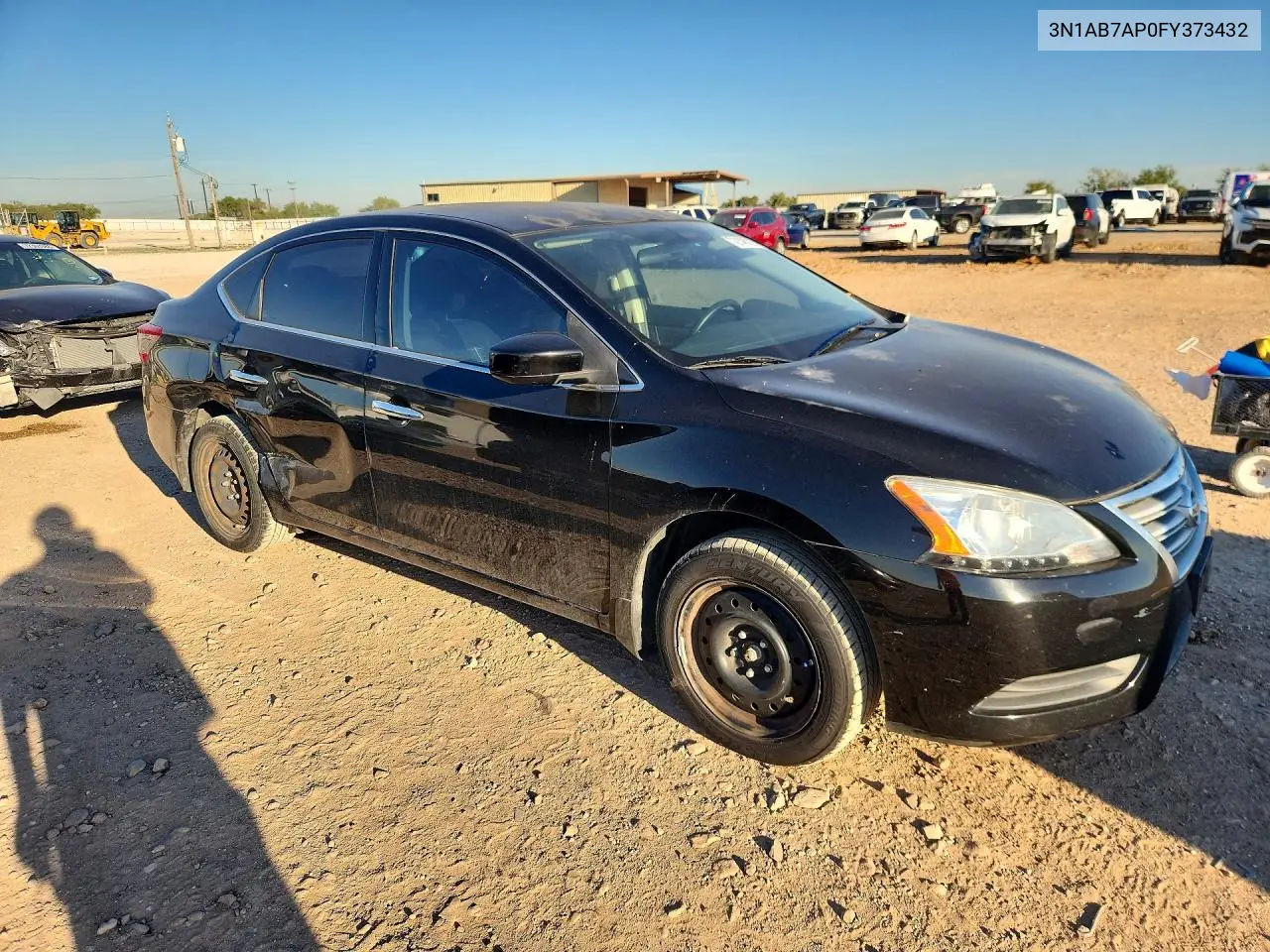 2015 NISSAN SENTRA VIN 3N1AB7AP0FY373432 — фото 4