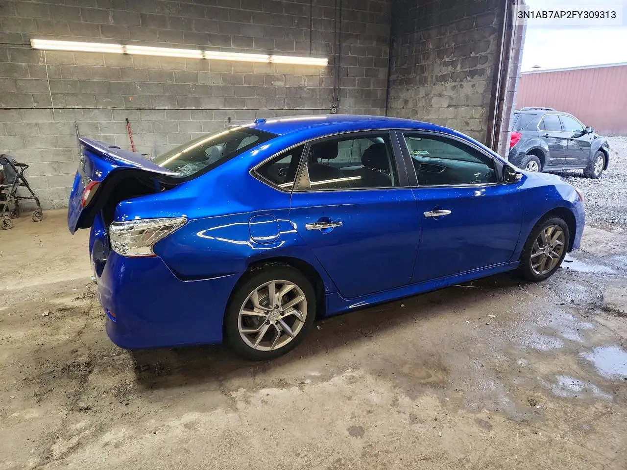 2015 NISSAN SENTRA VIN 3N1AB7AP2FY309313 — фото 3