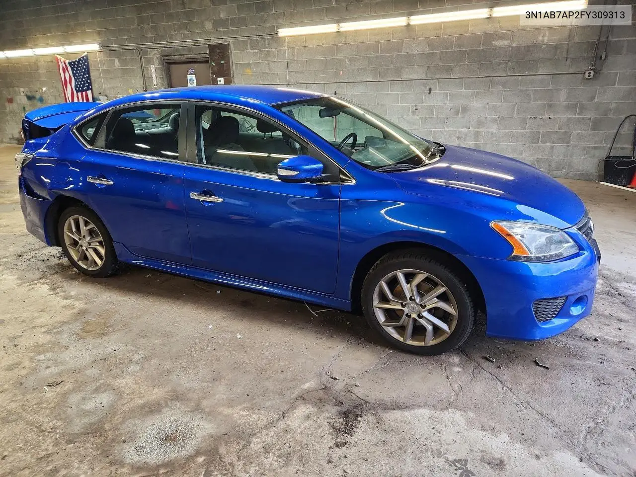 2015 NISSAN SENTRA VIN 3N1AB7AP2FY309313 — фото 4