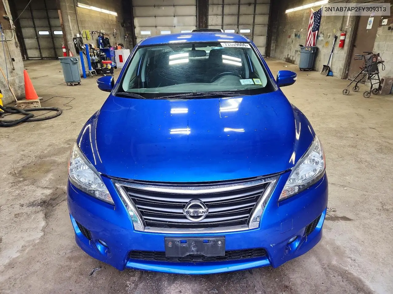 2015 NISSAN SENTRA VIN 3N1AB7AP2FY309313 — фото 5