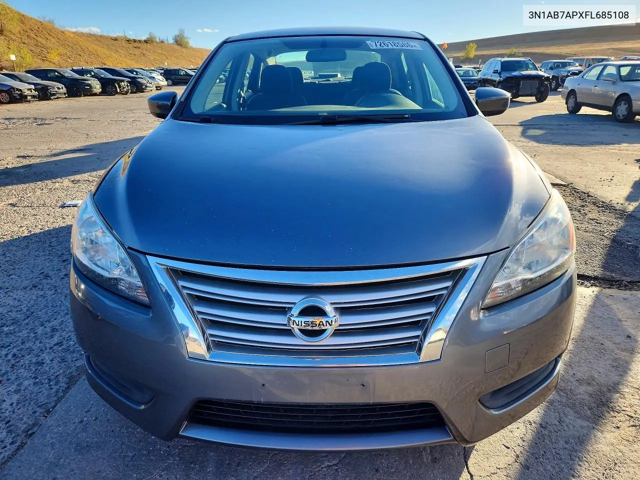 2015 NISSAN SENTRA VIN 3N1AB7APXFL685108 — фото 5