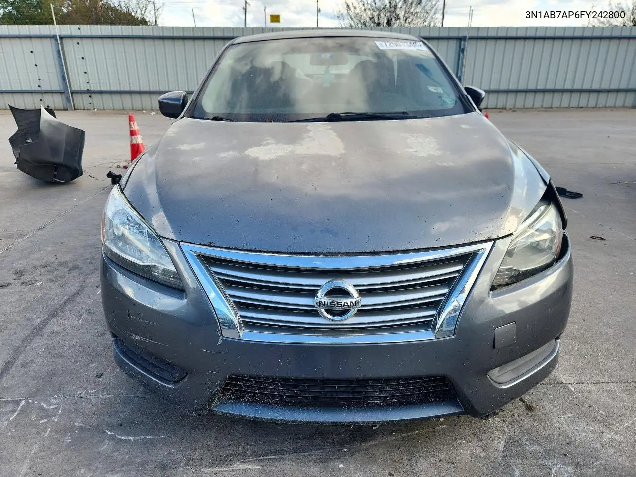 2015 NISSAN SENTRA VIN 3N1AB7AP6FY242800 — фото 5