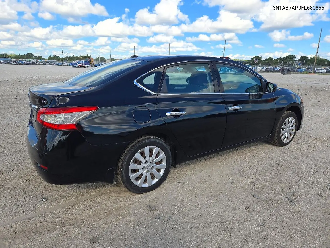 2015 NISSAN SENTRA VIN 3N1AB7AP0FL680855 — фото 3