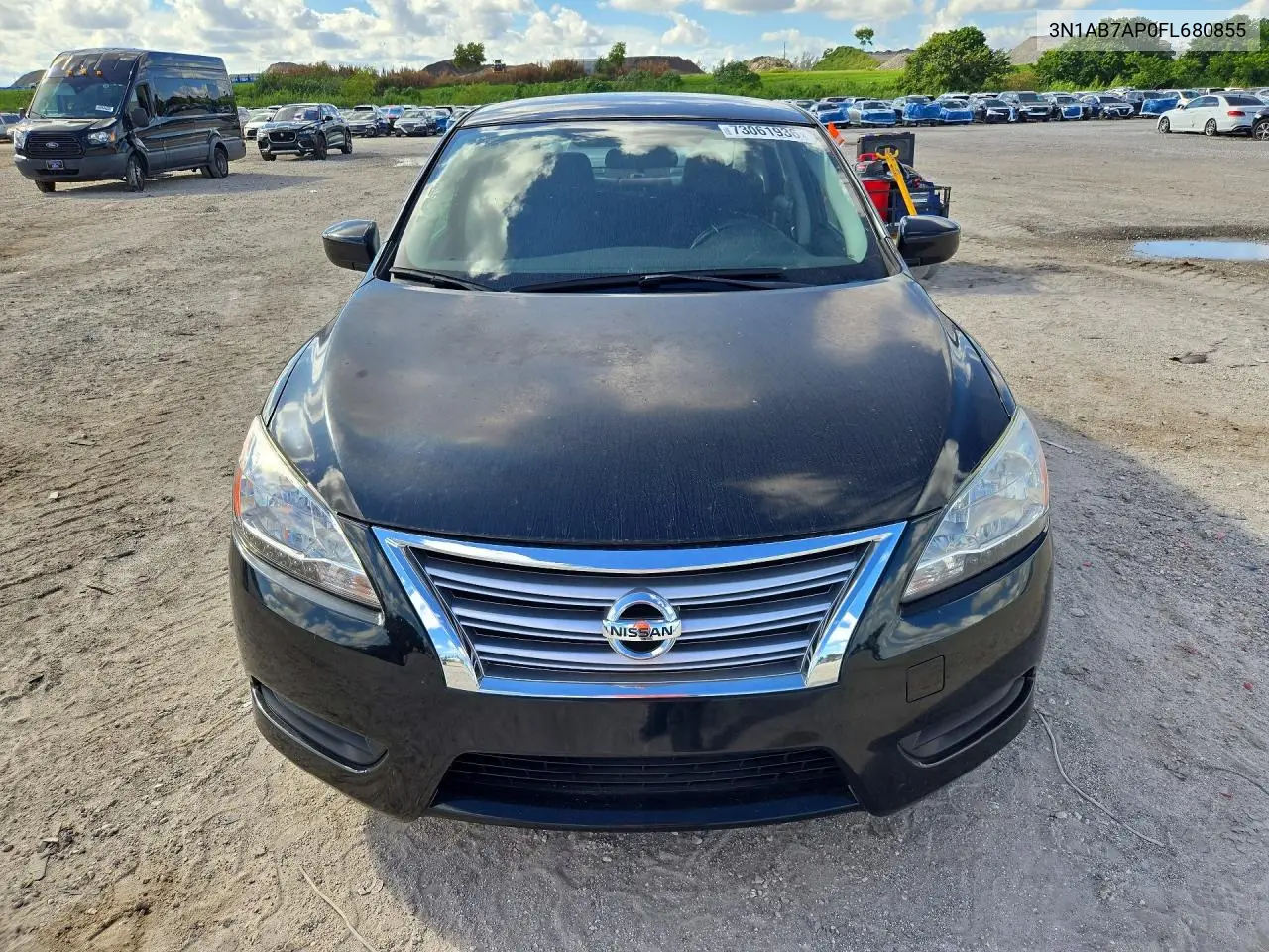 2015 NISSAN SENTRA VIN 3N1AB7AP0FL680855 — фото 5