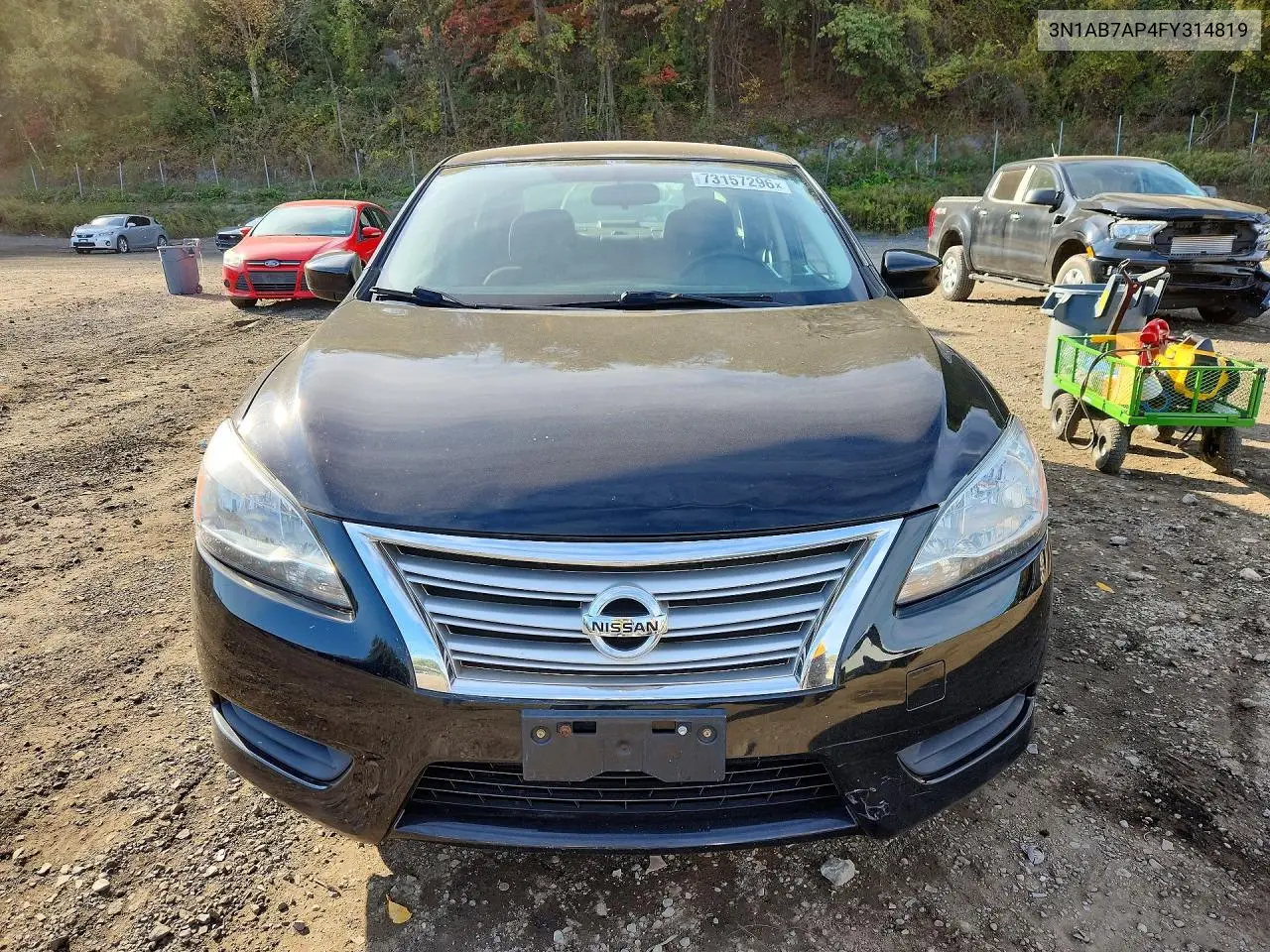2015 NISSAN SENTRA VIN 3N1AB7AP4FY314819 — фото 5