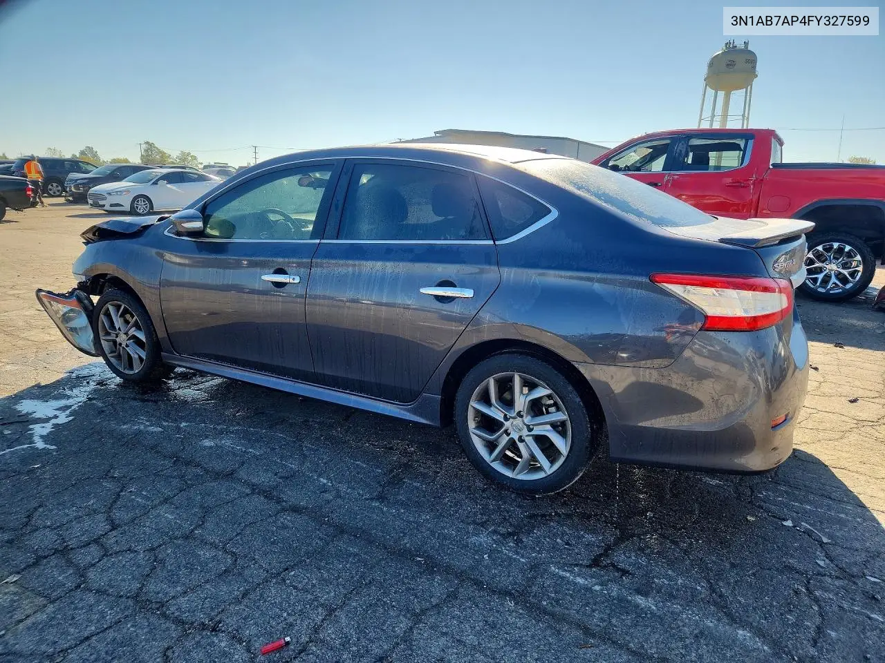 2015 NISSAN SENTRA VIN 3N1AB7AP4FY327599 — фото 2
