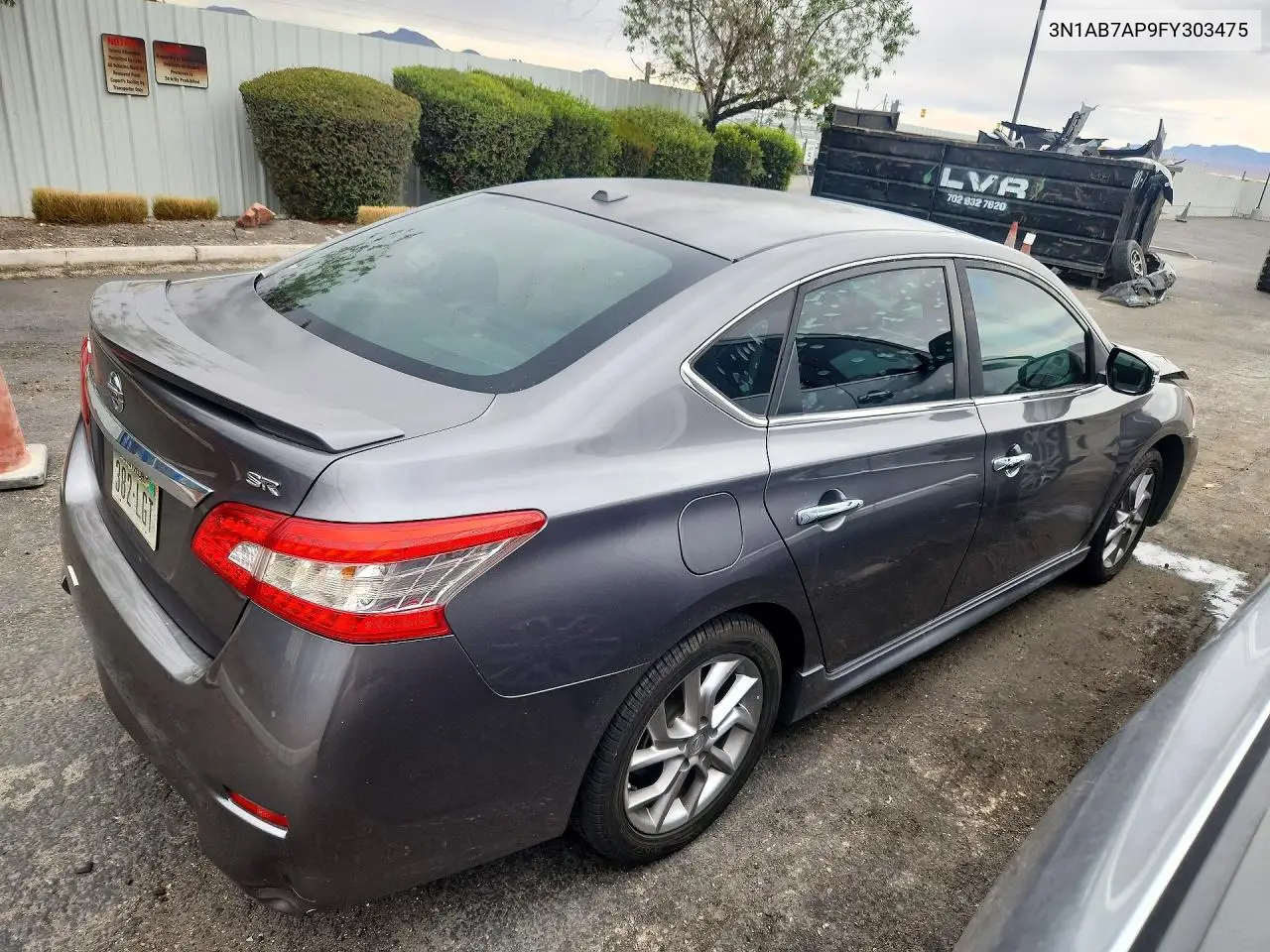 2015 NISSAN SENTRA VIN 3N1AB7AP9FY303475 — фото 3