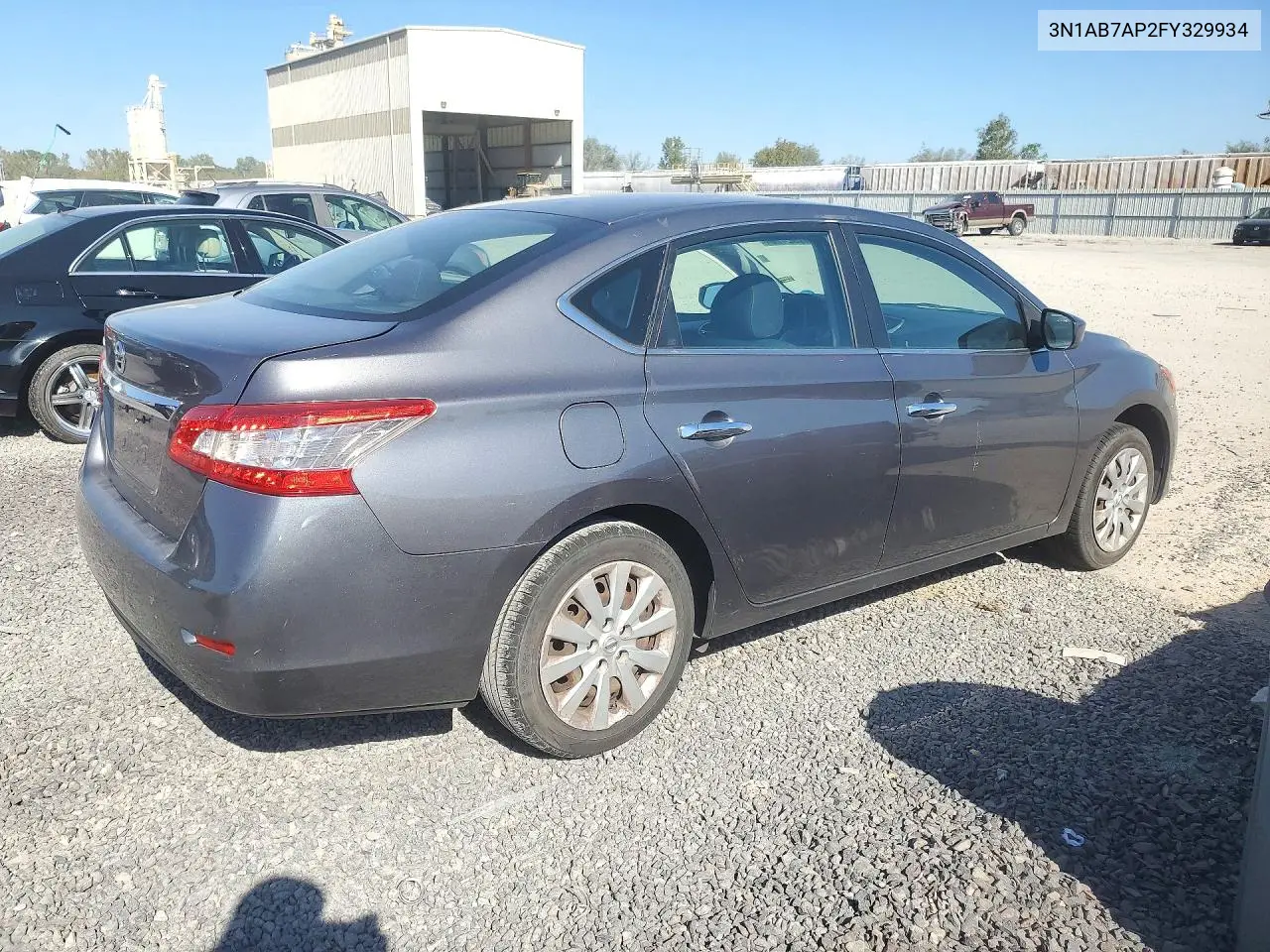 2015 NISSAN SENTRA VIN 3N1AB7AP2FY329934 — фото 3