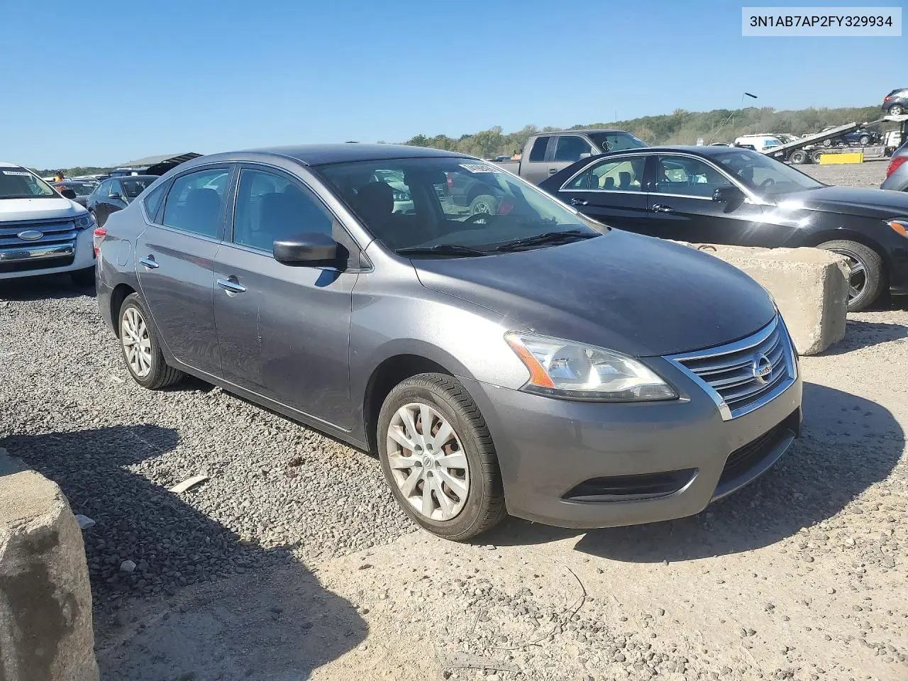 2015 NISSAN SENTRA VIN 3N1AB7AP2FY329934 — фото 4