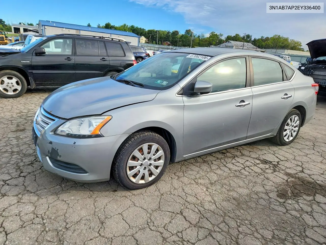 NISSAN SENTRA 2016, VIN 3N1AB7AP2EY336400
