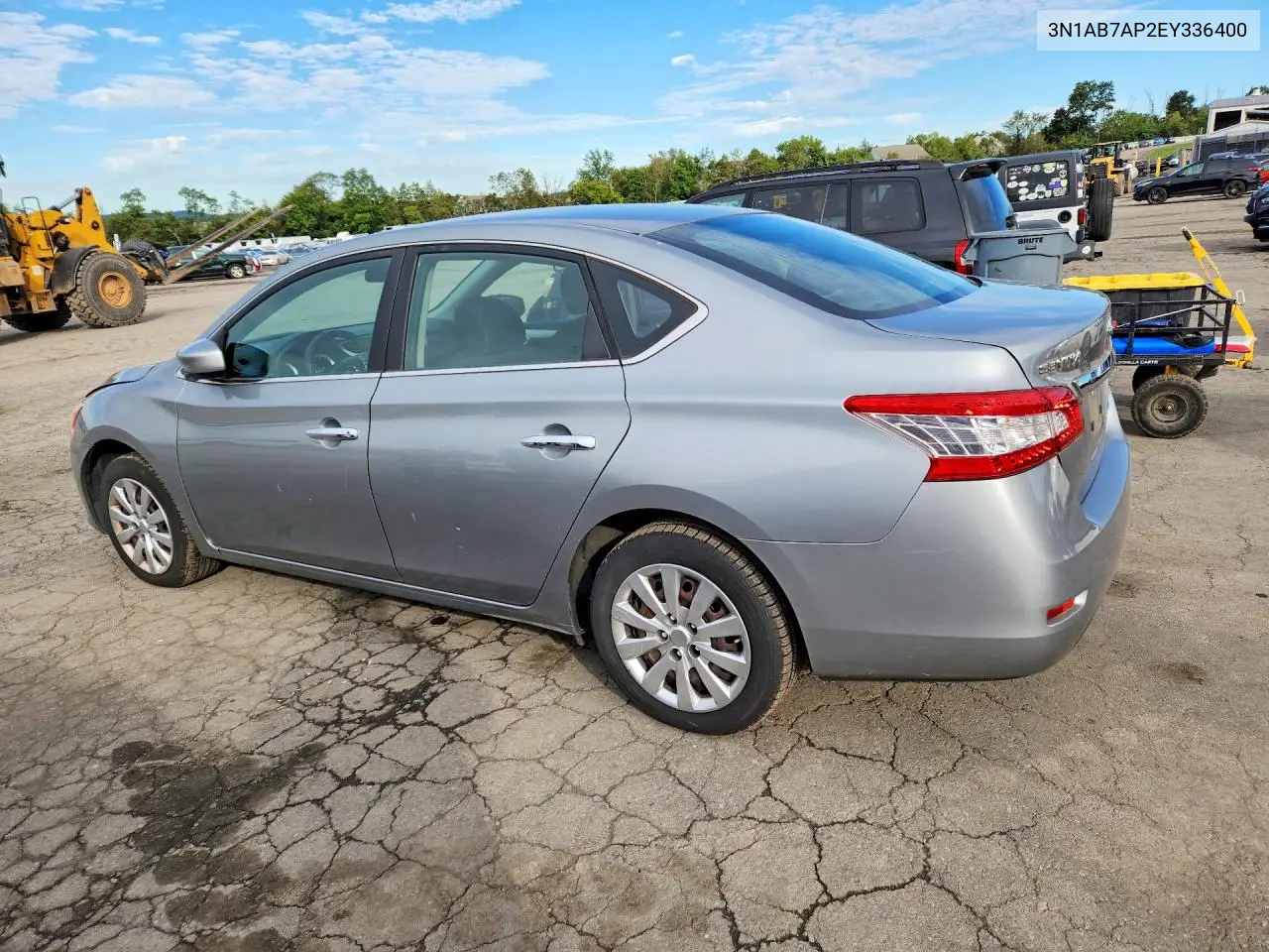 2016 NISSAN SENTRA VIN 3N1AB7AP2EY336400 — фото 2