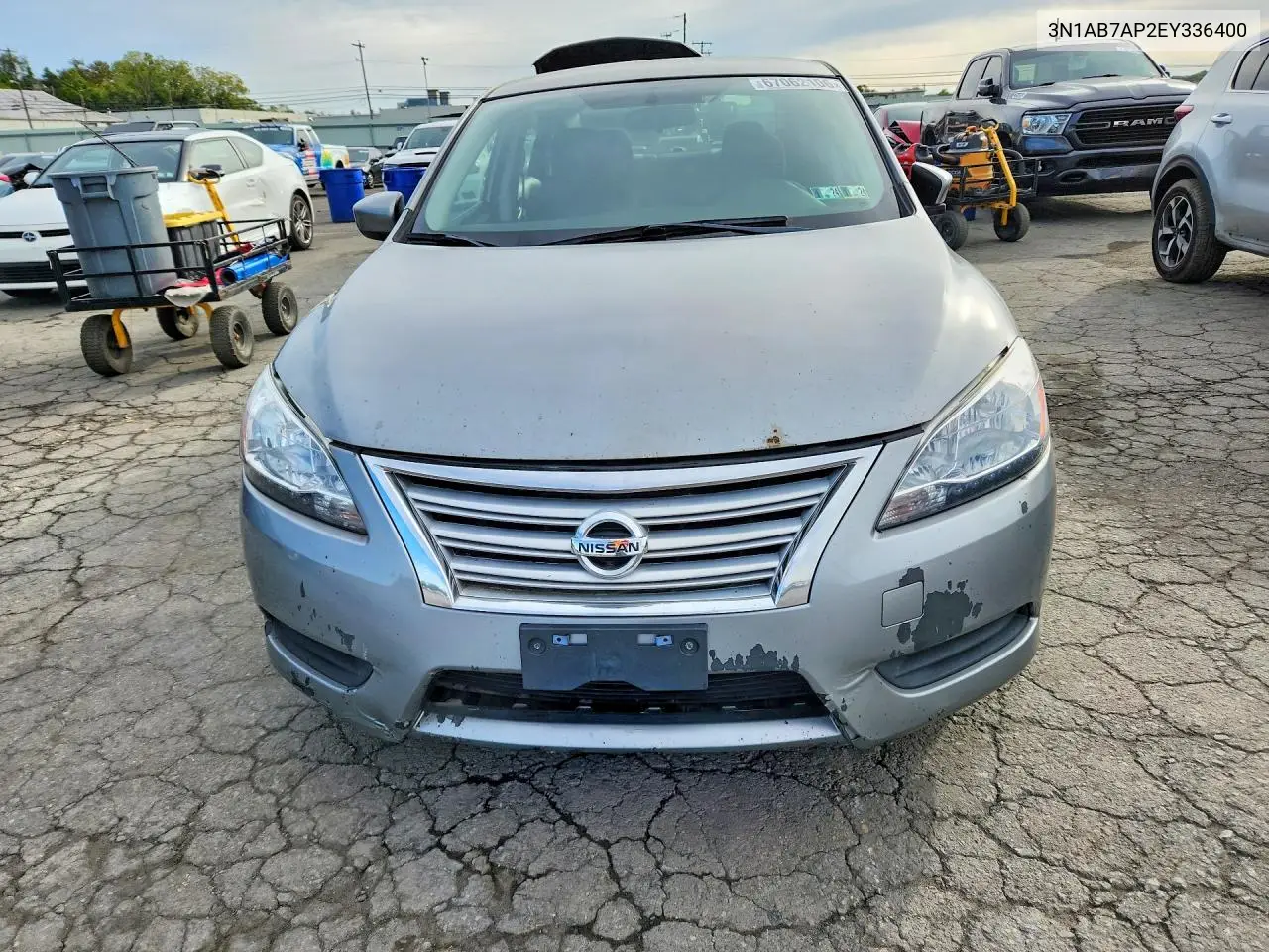 2016 NISSAN SENTRA VIN 3N1AB7AP2EY336400 — фото 5