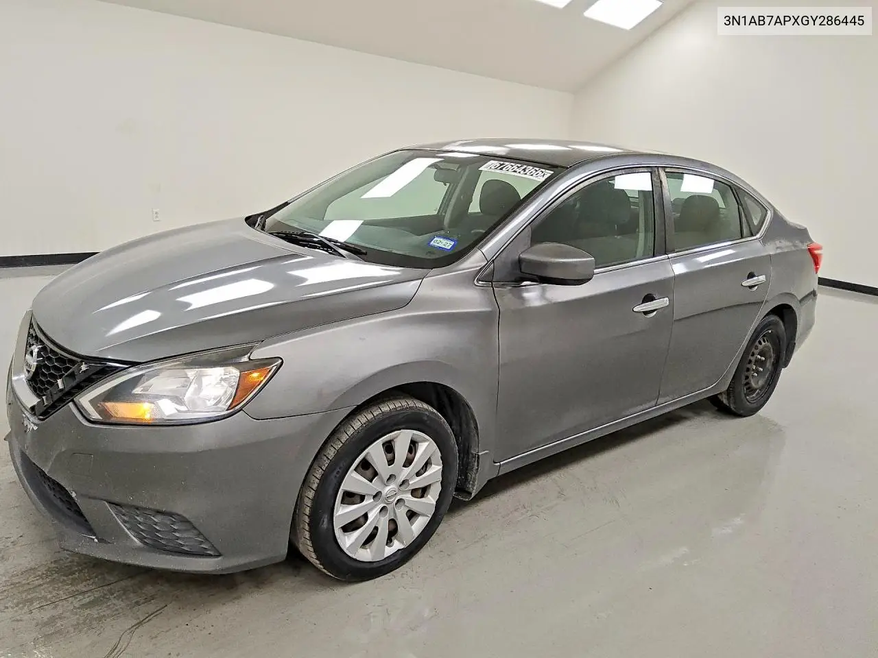 NISSAN SENTRA 2016, VIN 3N1AB7APXGY286445