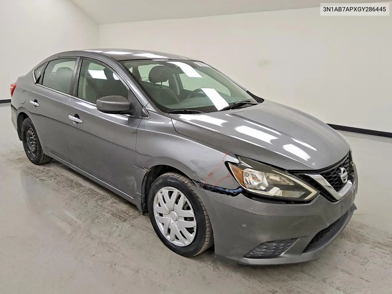2016 NISSAN SENTRA VIN 3N1AB7APXGY286445 — фото 4