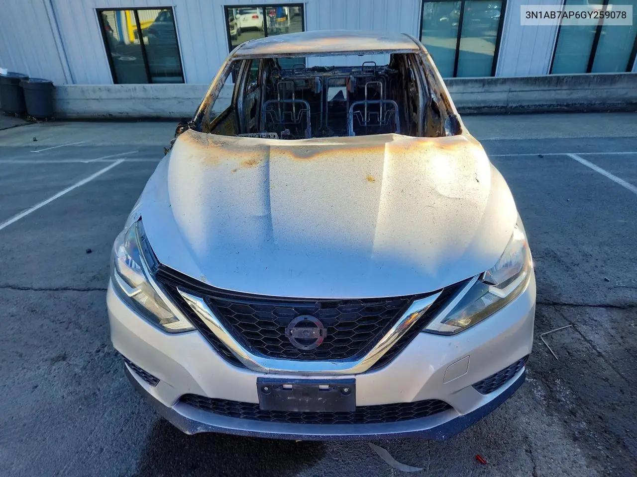 2016 NISSAN SENTRA VIN 3N1AB7AP6GY259078 — фото 5