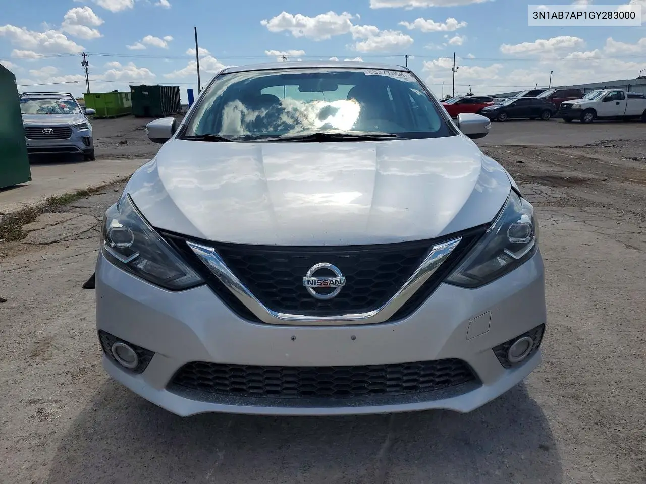2016 NISSAN SENTRA VIN 3N1AB7AP1GY283000 — фото 5