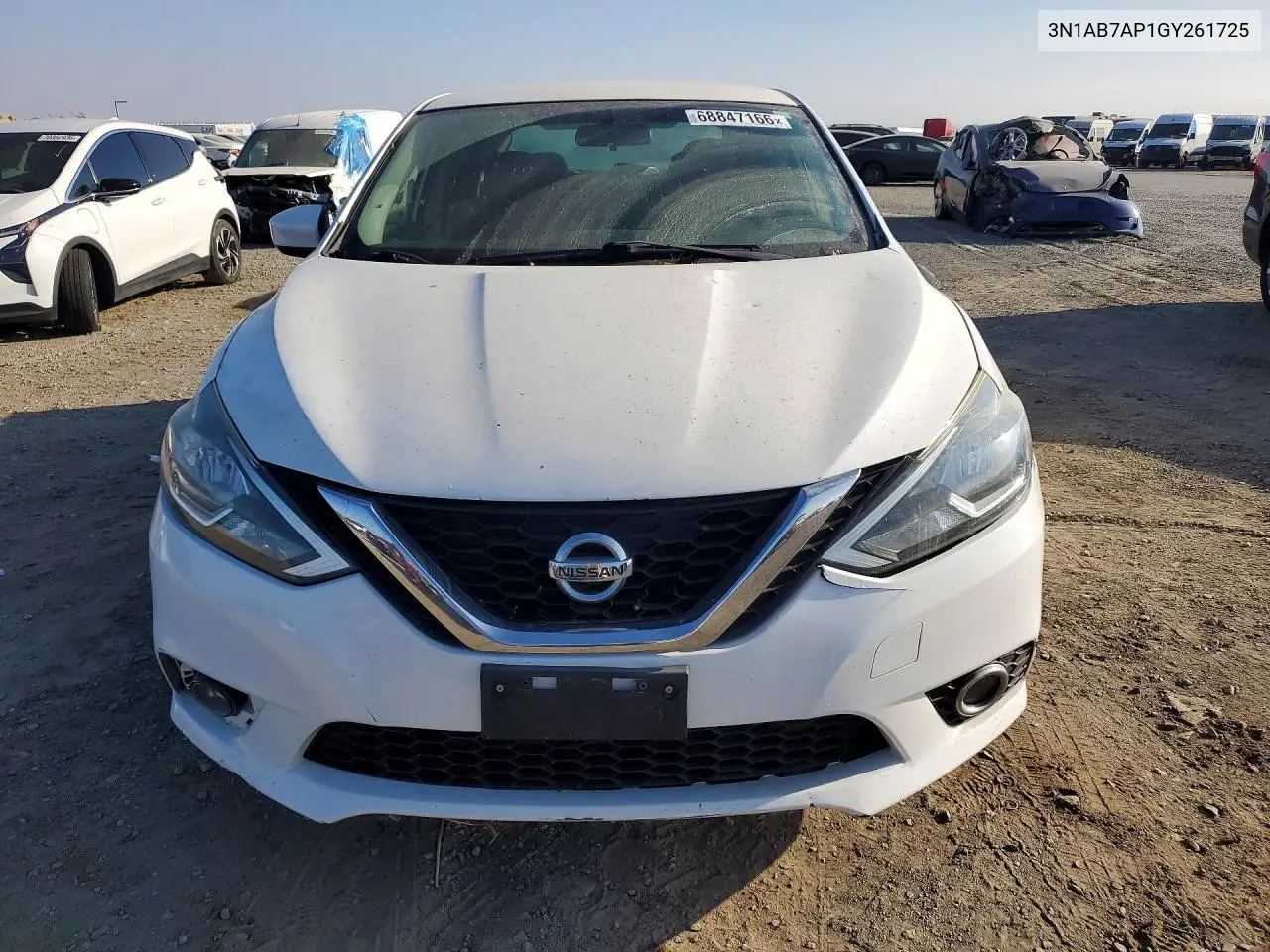 2016 NISSAN SENTRA VIN 3N1AB7AP1GY261725 — фото 5