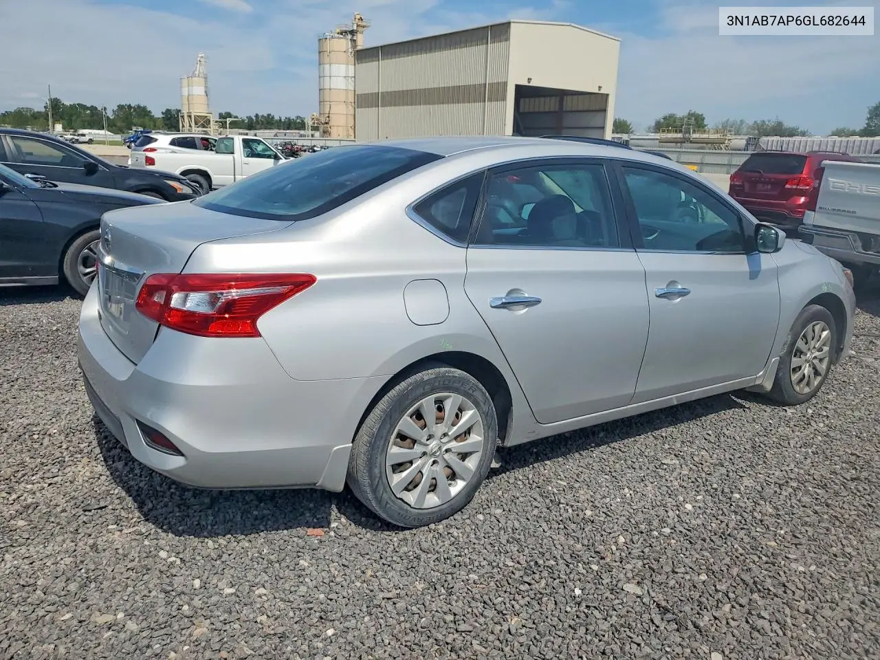 2016 NISSAN SENTRA VIN 3N1AB7AP6GL682644 — фото 3