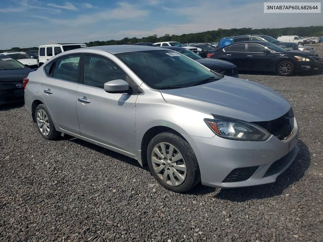 2016 NISSAN SENTRA VIN 3N1AB7AP6GL682644 — фото 4