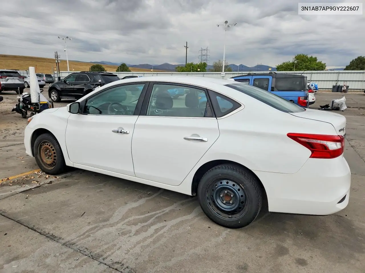 2016 NISSAN SENTRA VIN 3N1AB7AP9GY222607 — фото 2
