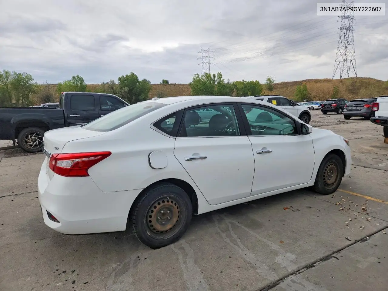 2016 NISSAN SENTRA VIN 3N1AB7AP9GY222607 — фото 3