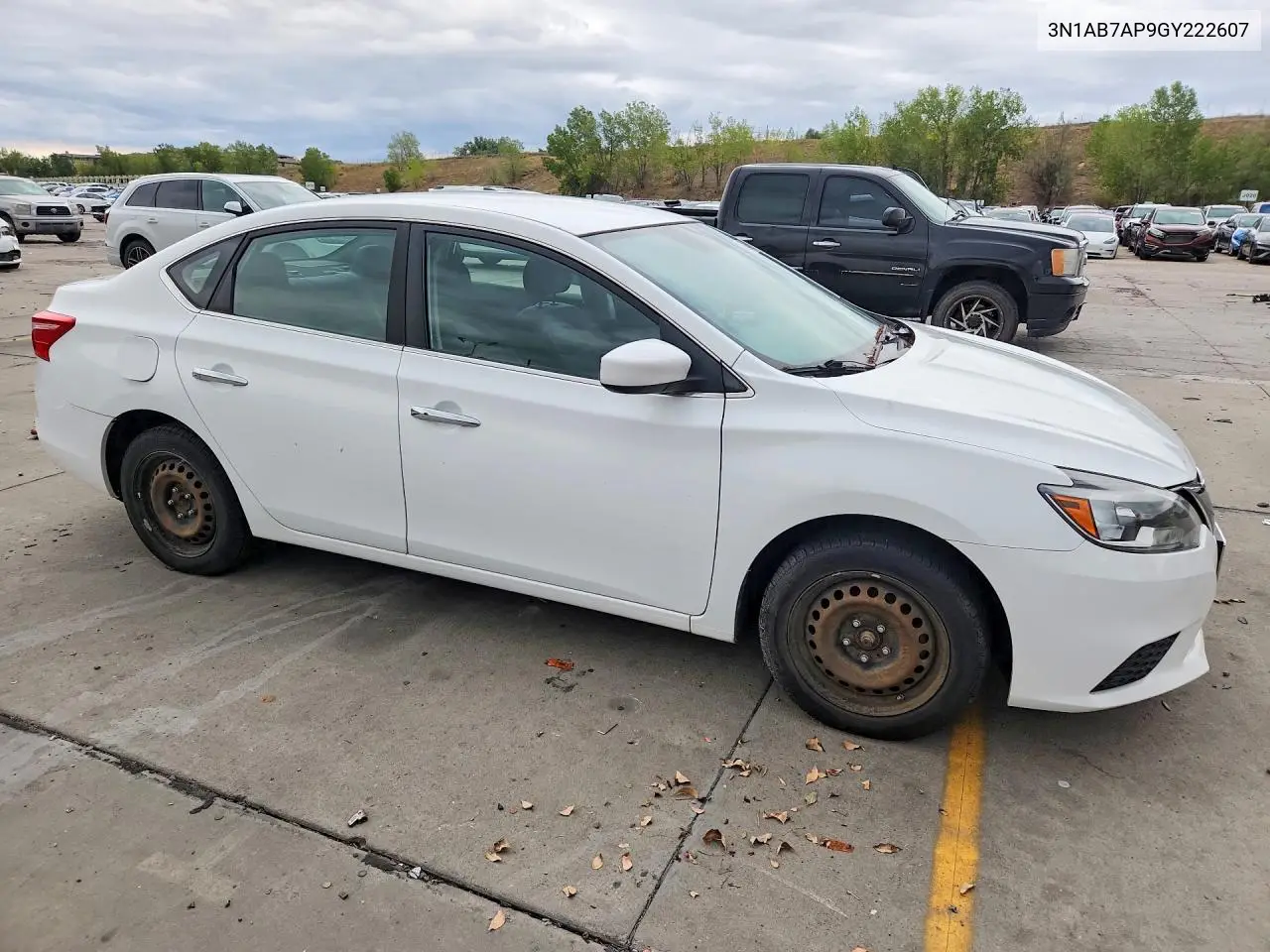 2016 NISSAN SENTRA VIN 3N1AB7AP9GY222607 — фото 4