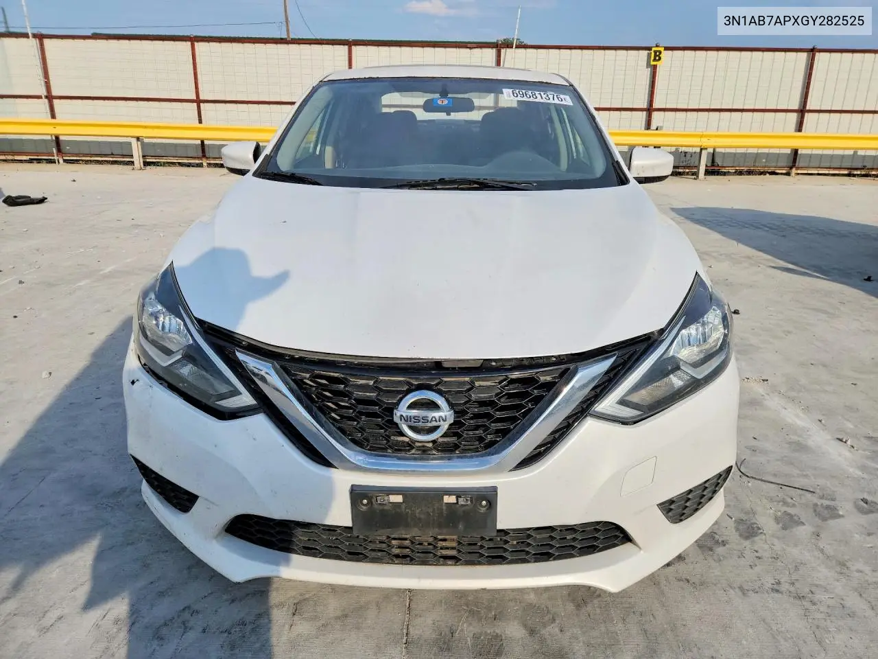 2016 NISSAN SENTRA VIN 3N1AB7APXGY282525 — фото 5