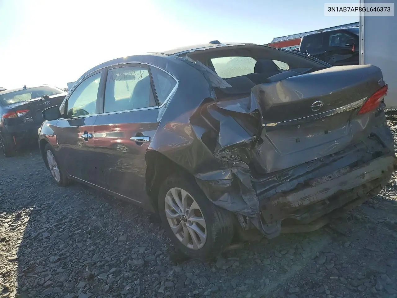 2016 NISSAN SENTRA VIN 3N1AB7AP8GL646373 — фото 2