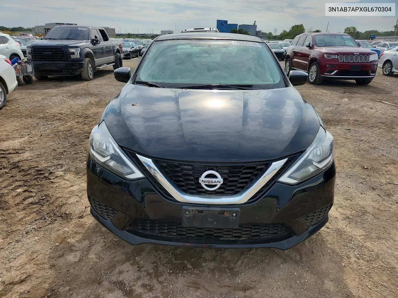 2016 NISSAN SENTRA VIN 3N1AB7APXGL670304 — фото 5
