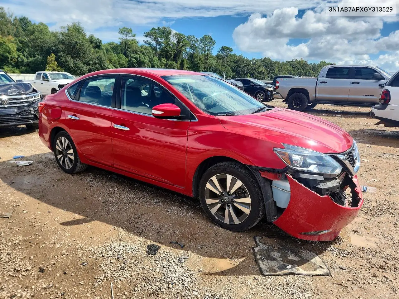 2016 NISSAN SENTRA VIN 3N1AB7APXGY313529 — фото 4