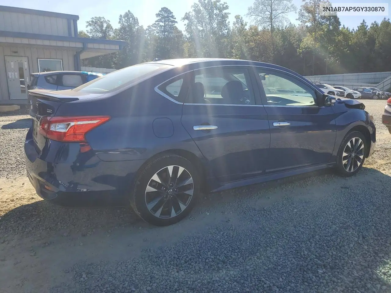2016 NISSAN SENTRA VIN 3N1AB7AP5GY330870 — фото 3