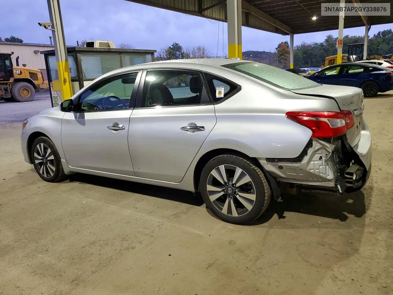 2016 NISSAN SENTRA VIN 3N1AB7AP2GY338876 — фото 2