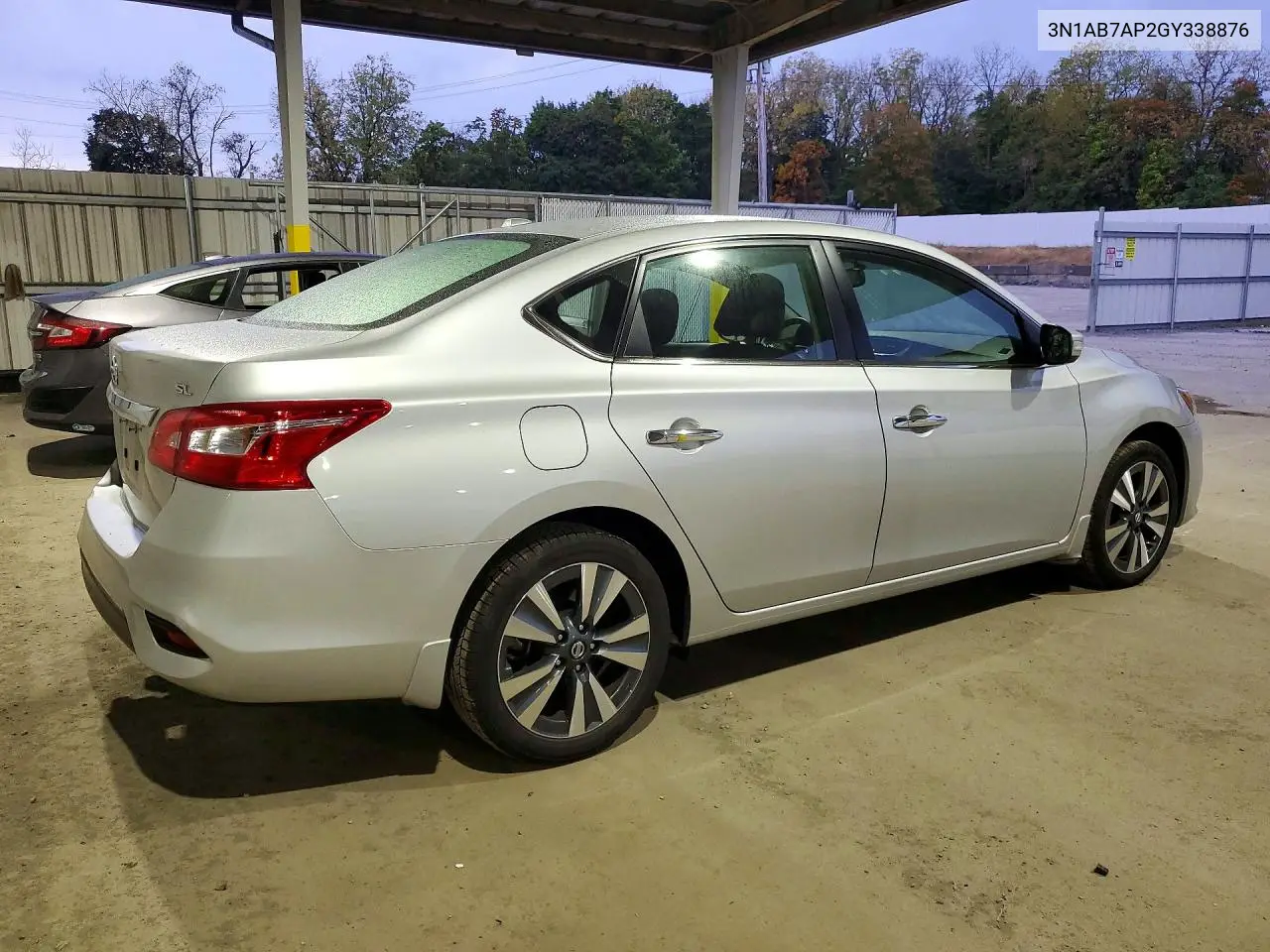 2016 NISSAN SENTRA VIN 3N1AB7AP2GY338876 — фото 3
