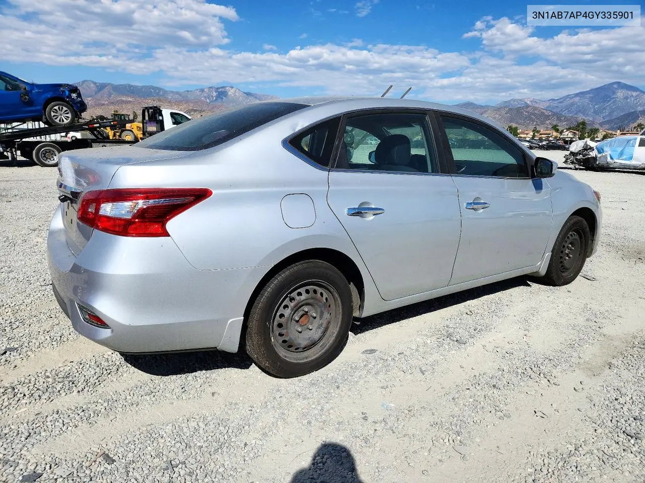 2016 NISSAN SENTRA VIN 3N1AB7AP4GY335901 — фото 3