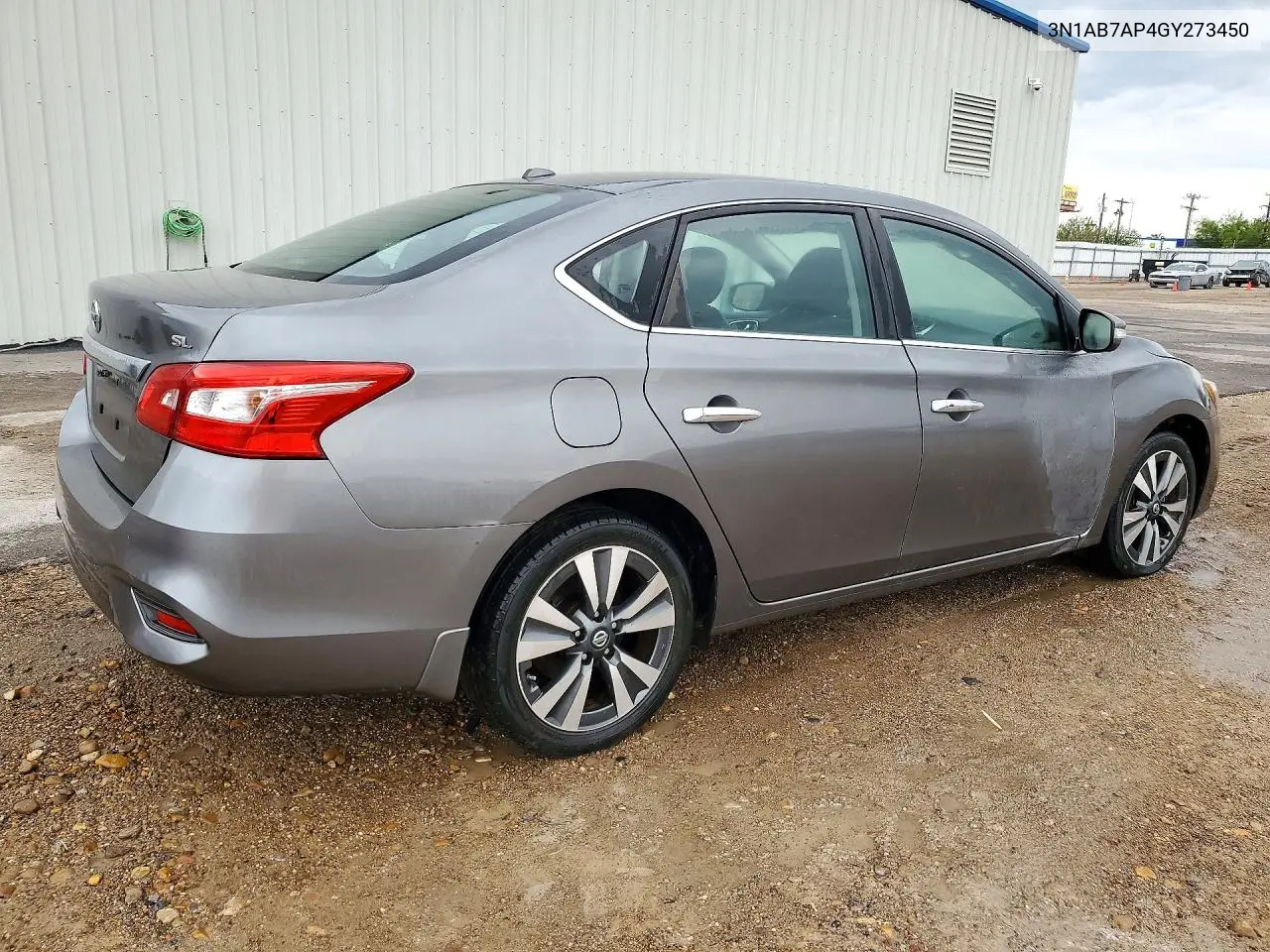 2016 NISSAN SENTRA VIN 3N1AB7AP4GY273450 — фото 3
