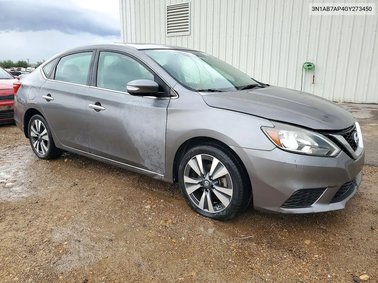 2016 NISSAN SENTRA VIN 3N1AB7AP4GY273450 — фото 4