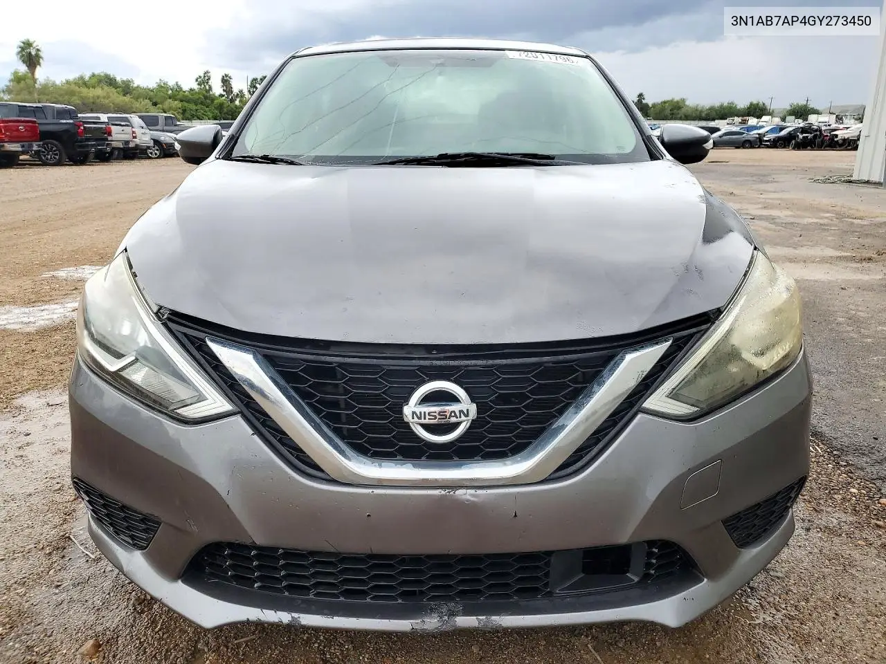 2016 NISSAN SENTRA VIN 3N1AB7AP4GY273450 — фото 5