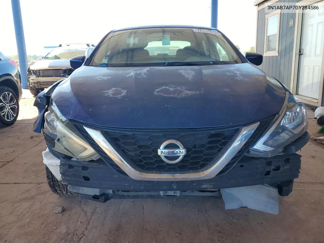 2016 NISSAN SENTRA VIN 3N1AB7AP7GY284586 — фото 5