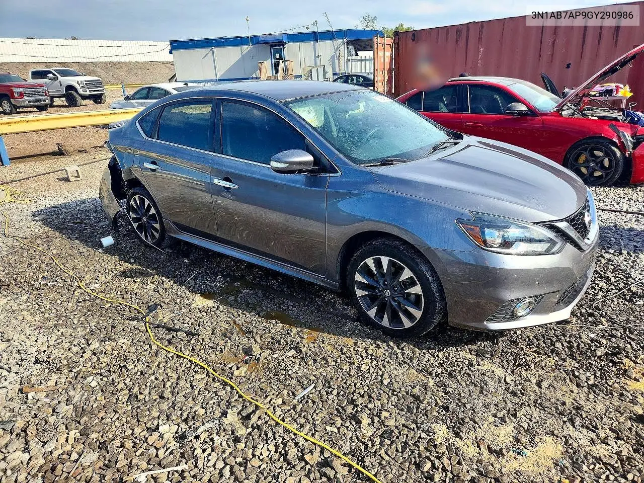 2016 NISSAN SENTRA VIN 3N1AB7AP9GY290986 — фото 4