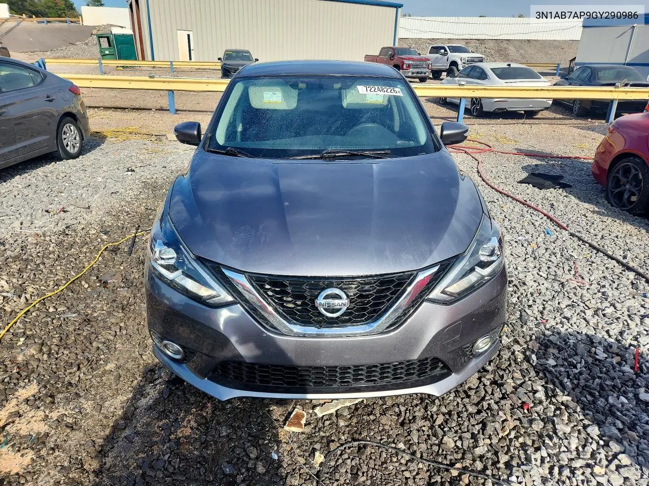 2016 NISSAN SENTRA VIN 3N1AB7AP9GY290986 — фото 5