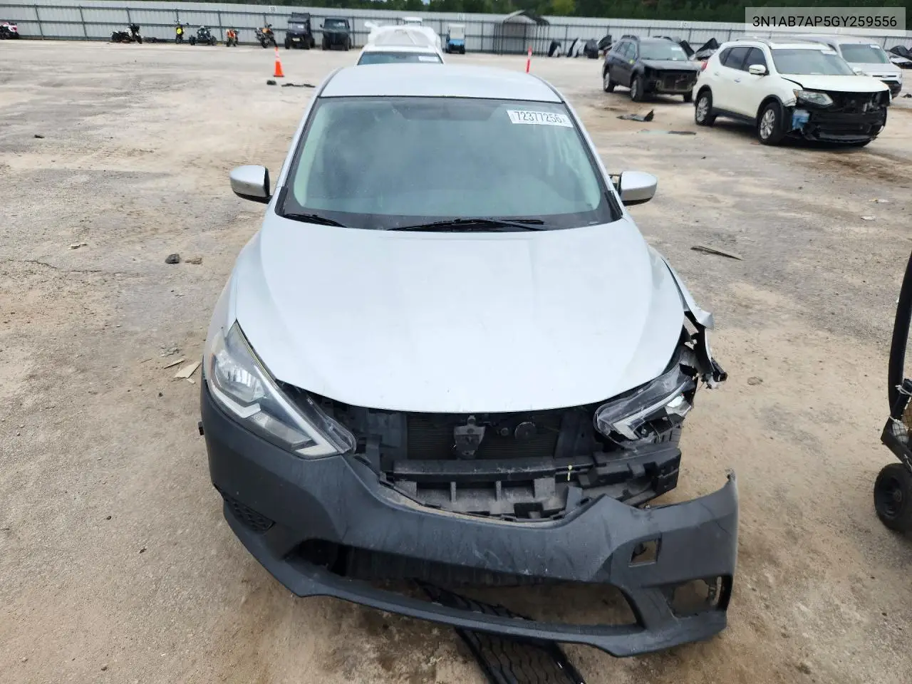 2016 NISSAN SENTRA VIN 3N1AB7AP5GY259556 — фото 5
