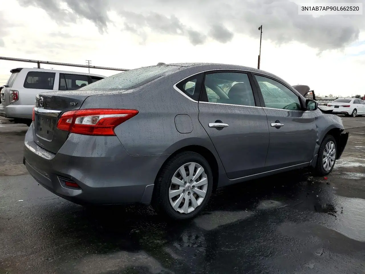 2016 NISSAN SENTRA VIN 3N1AB7AP9GL662520 — фото 3