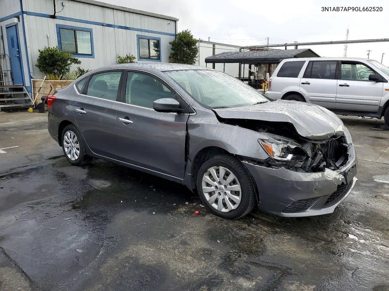 2016 NISSAN SENTRA VIN 3N1AB7AP9GL662520 — фото 4