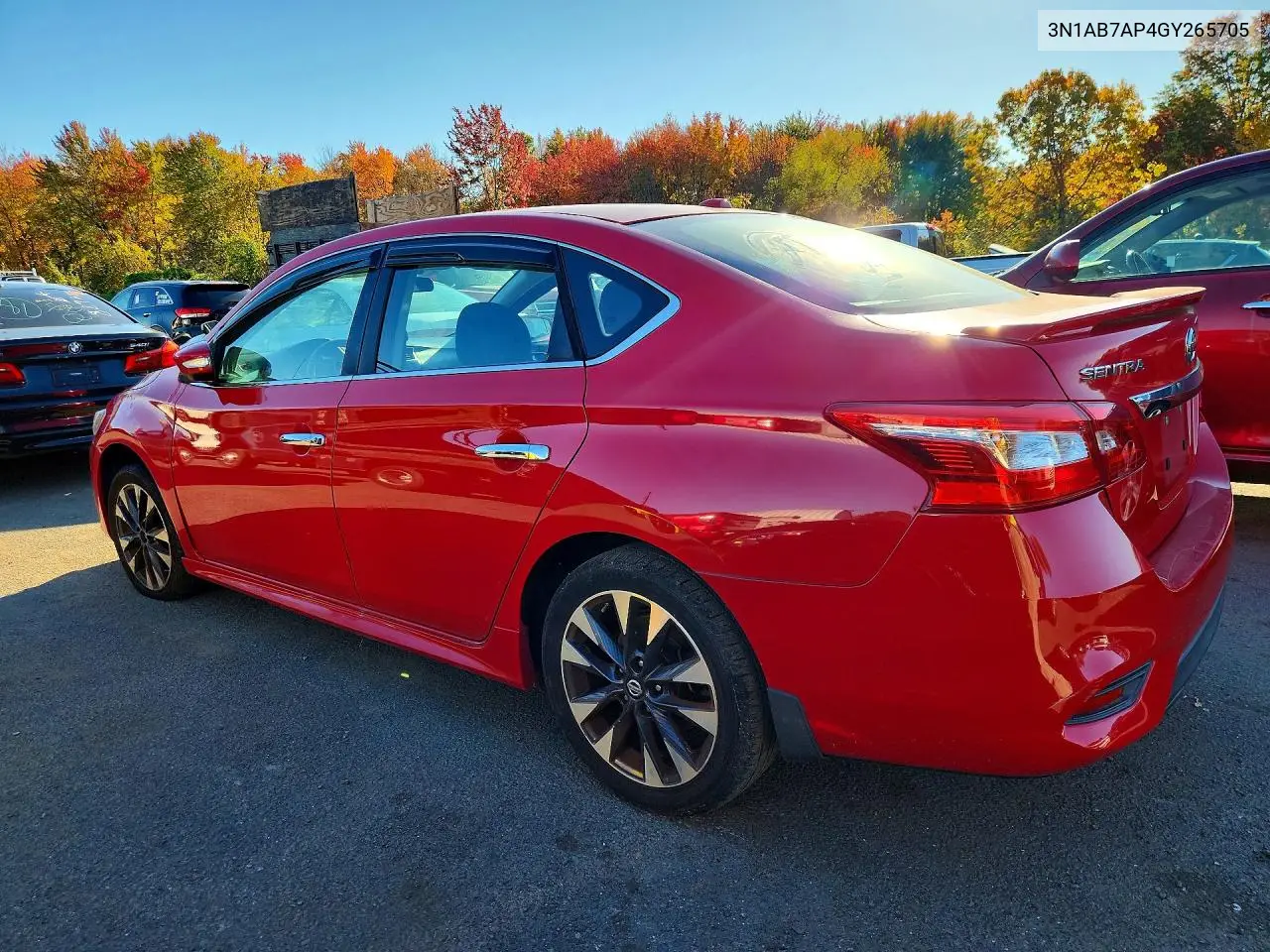 2016 NISSAN SENTRA VIN 3N1AB7AP4GY265705 — фото 2