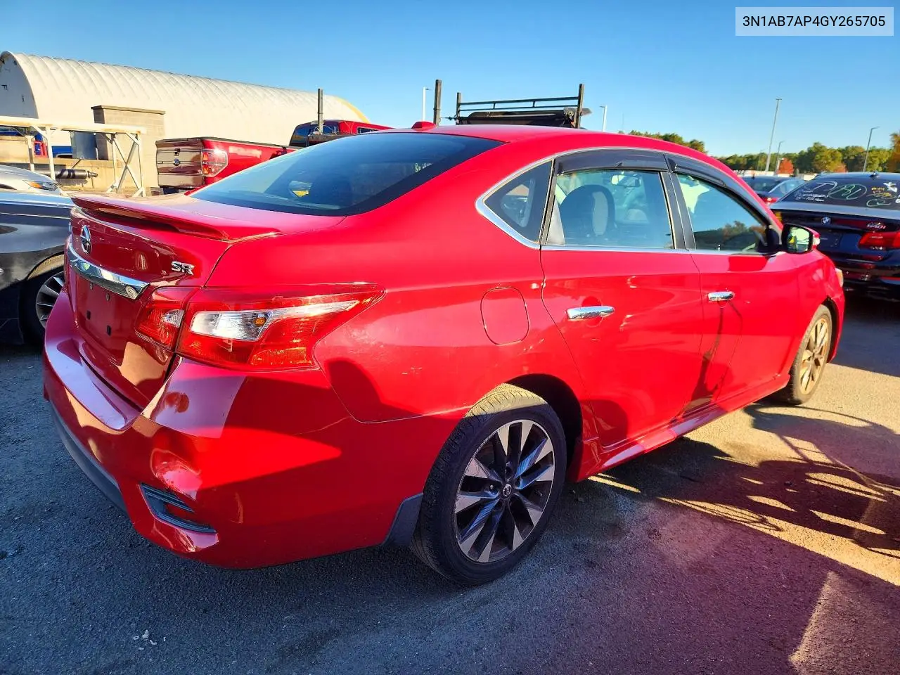 2016 NISSAN SENTRA VIN 3N1AB7AP4GY265705 — фото 3
